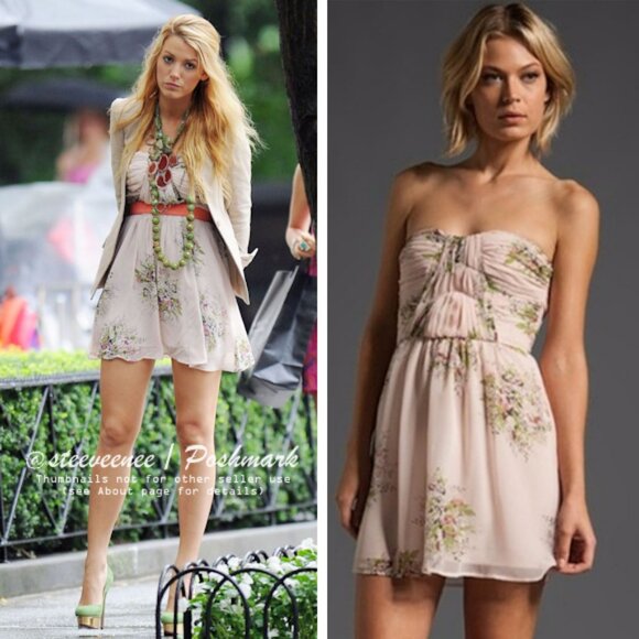 Twelfth Street by Cynthia Vincent Montego Mini Dress ASO Serena Van Der Woodsen - Picture 2 of 7